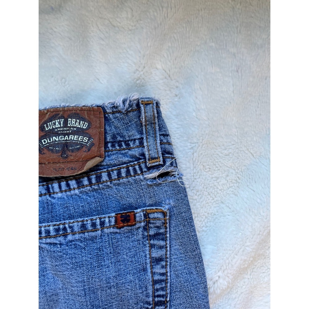 Lucky Brand Dungarees Jeans Womens Blue Bootcut Mid Rise. Size 4 27 - Picture 11 of 11